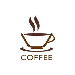 COFFEE LOGO DESIGN  VECTOR  ILUSTRATION TEMPLATES