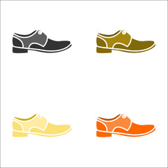 shoe icon . Vector