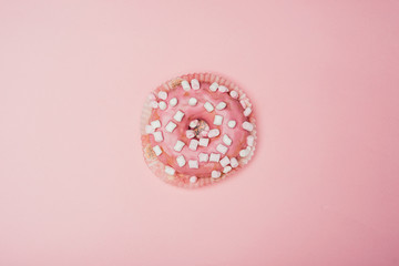 heart shaped cookies on white background