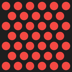 Christmas and new year pattern polka dots