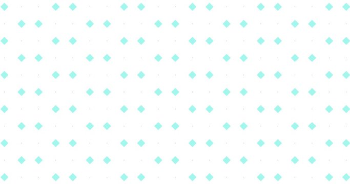 4K motion geomrtic patern background with animated square shapes.