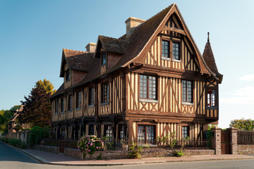 Fototapeta na wymiar Historic building, Beuvron-en-Auge, FR
