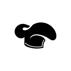 Hat chef logo creative template vector illustration