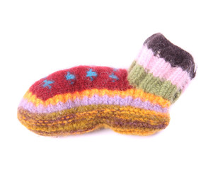 Colorful wool socks