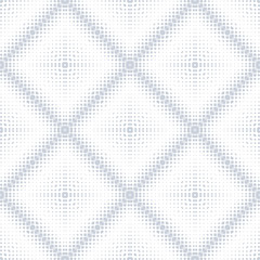 Abstract square grid seamless pattern. Optical illusion of the volume of space. Geometric texture.