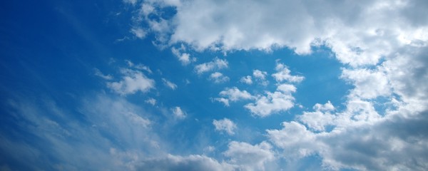 青い空
