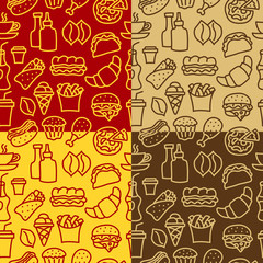 fast food patterns
