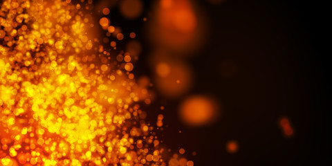 sfondo, fondo, bokeh, luci, calore, scintille, magia © xyz+