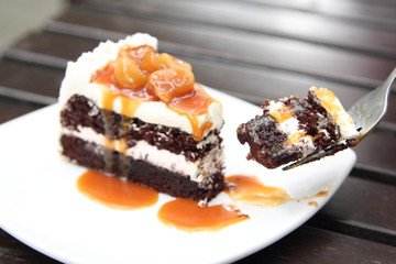 Macadamia Chocolate Cake