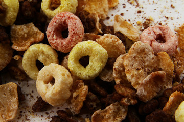 Cereal for breakfast