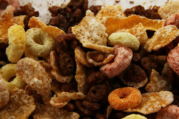 Cereal for breakfast