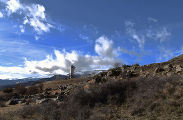 Centrale solaire dans les Pyr&eacute;n&eacute;es