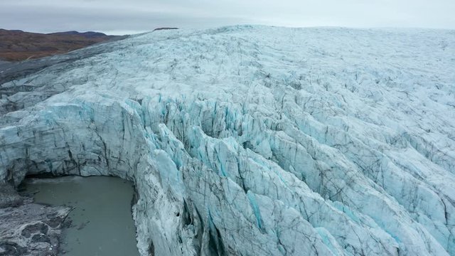 The staggering Russell Glacier on the western edge of the ice cap in Greenland, in all its glory.  A truly amazing place in the arctic.