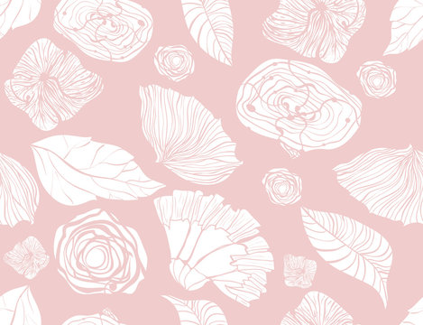 Seamless pattern,sketch flowers,floral pattern,chic vectors,print and pattern © mitay20