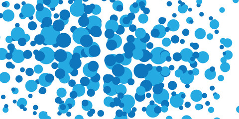 Fototapeta na wymiar abstract blue dots background