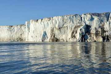Arctic glacier, Novaya Zemlya, Russia