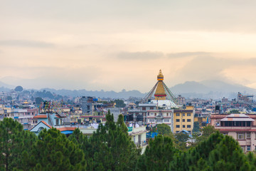 Fototapeta premium Bodnath Stupa in Kathmandu, Nepal