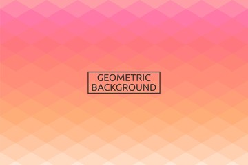 geometric background pink gradient. modern design