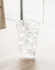 Glass of ice