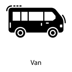 Van Transport Vector 