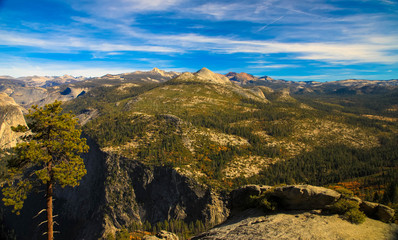 Panorama, Yosemite Nationalpark, Kalifornien