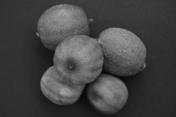 Still life lemon fruits