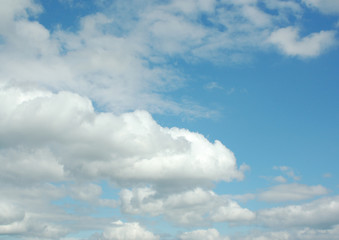 Obraz premium clouds in the blue sky