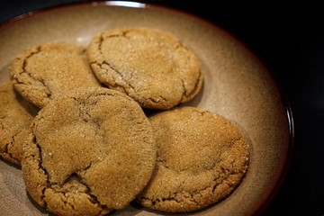 Cookies on a plate