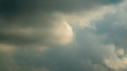 Beautiful clouds and  sky Twilight high definition skyscraper  with grunge texture for background Abstract,nature art style,soft and blur focus.