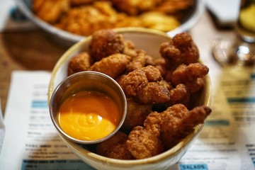 Deep fried vegetables