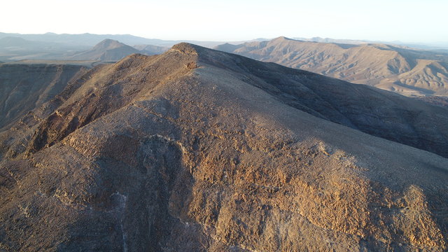 Volcanic geology on the coast of the Canary Island