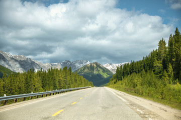 road in mountains