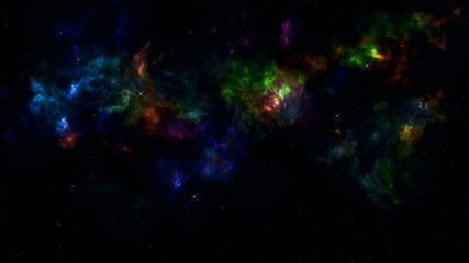 nebula in deep space background