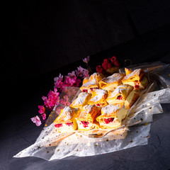 Karpatka - a delicious Polish pudding cake