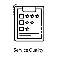  Service Quality List