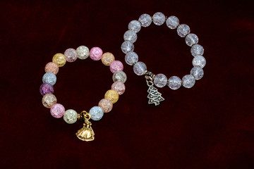 Sugar quartz bracelets