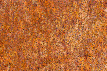 Rusty rough weathering (cor-ten) steel texture