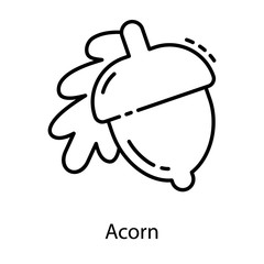  Acorn Fruit Vector 