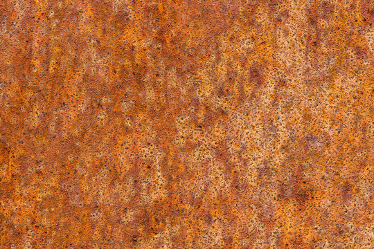 Rusty rough weathering (cor-ten) steel texture