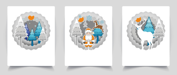 Grey background for covers, invitations, posters, banners, flyers, placards. Minimal template design for branding, advertising with winter christmas composition in illustration.