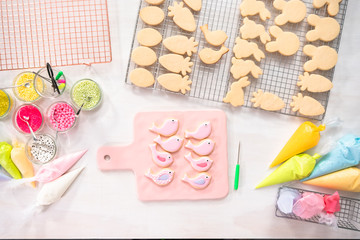 Easter sugar cookies