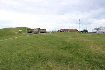 Suburban England, Sussex, Beachy Head Cliff and Brighton