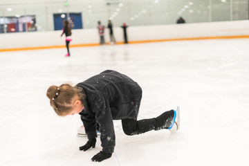 Ice skating