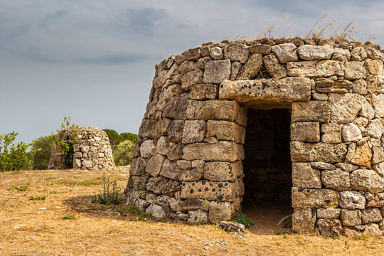 Typical Trullo Of Apulian Farm