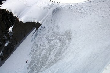 Unterwegs im Mont-Blanc-Massiv