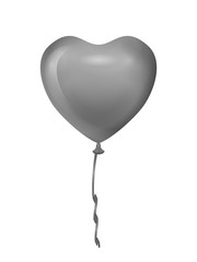 Fototapeta na wymiar Heart balloon