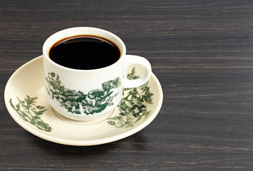 Traditional Kopi O commonly served in Malaysia and Singapore.