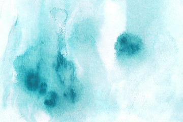 Abstract watercolor background. Handmade monotype texture.