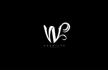 Typeface Letter W Logotype Monogram