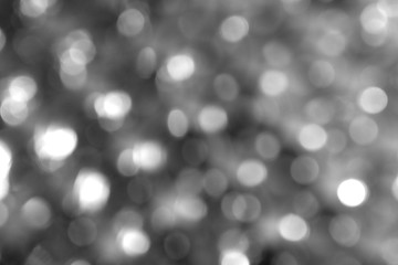 black and white bokeh backgrund